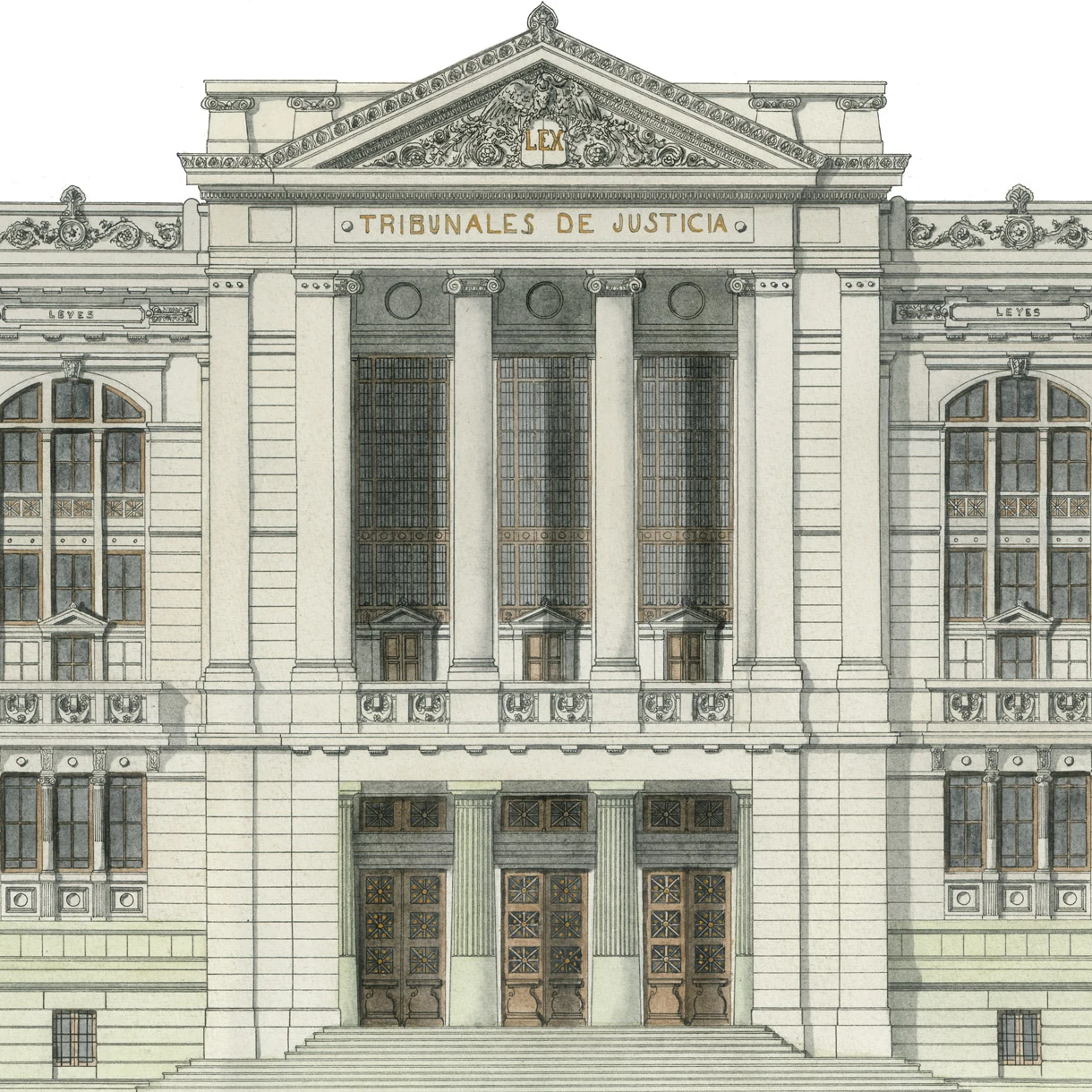 Palacio de los Tribunales de Justicia